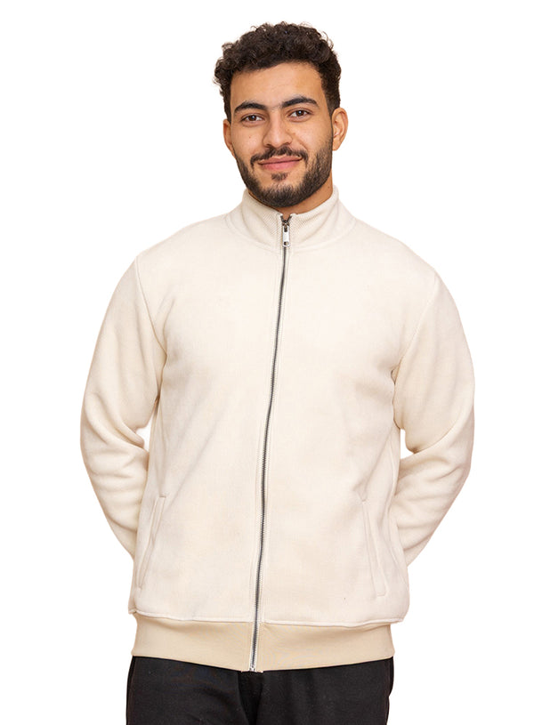 Creamy Velvet High Neck Sweater