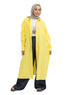Cyber Yellow Linen Dress Shirt