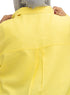 Cyber Yellow Pocket Over Size Linen Shirt