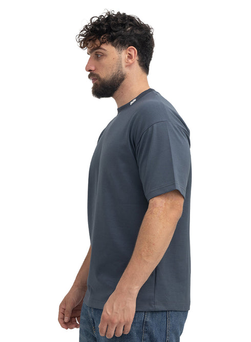 Dark Blue Design 1033 NF-Round T-Shirt