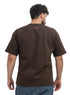 Dark Brown Design 4059 NF-Round T-Shirt