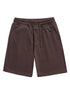 Dark Brown Melton Short