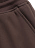 Dark Brown Melton Short