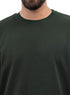 Dark Green NP-Over Size Round T-Shirt