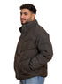 Dark Olive Puffer Jacket 6