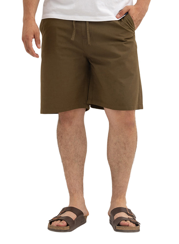 Dark Olive linen short