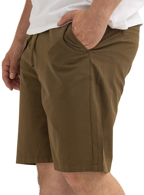 Dark Olive linen short