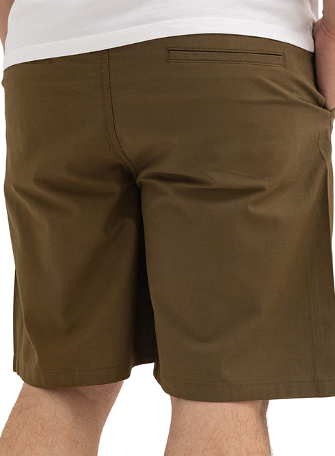 Dark Olive linen short