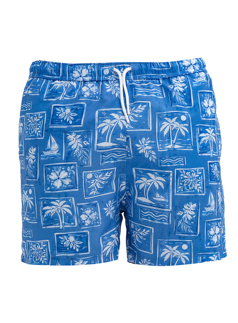 Design 23 Printed Beach Short