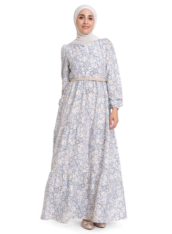 فستان مطبوع - تصميم 5