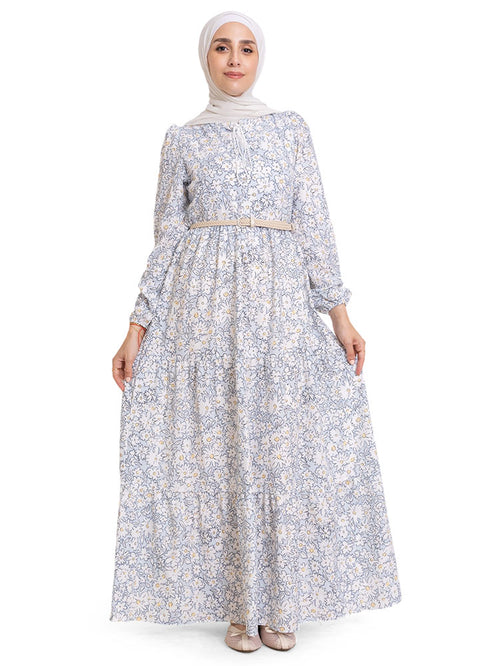 فستان مطبوع - تصميم 5