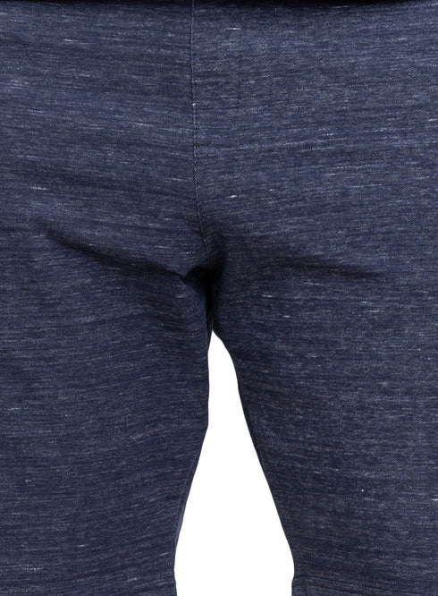 Fancy Indigo Melton Short