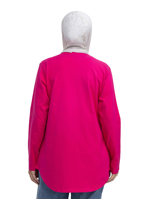 Flowery Cur.Long-Sleeve