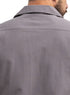 Forest Grey Tennis Collar Linen Shirt