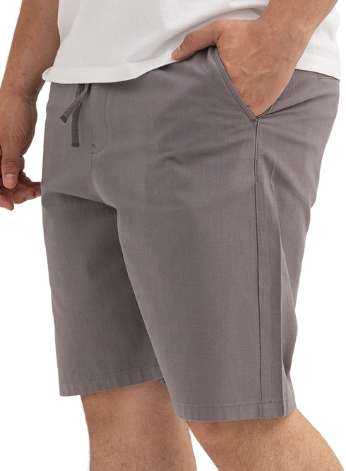 Forest Grey linen short