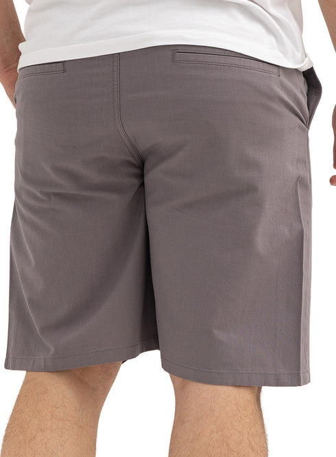 Forest Grey linen short