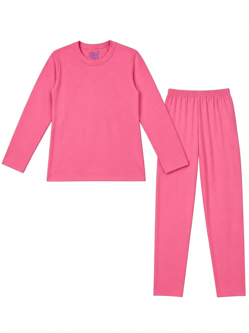Fuchsia Pink Kids Thermal Set