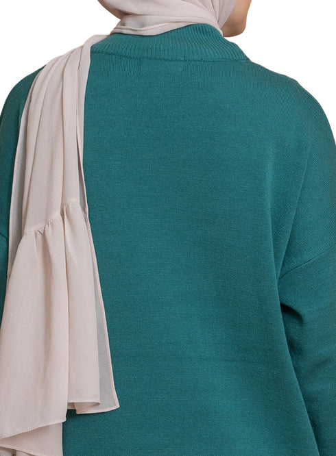 Green Olive Over Size Half Cool