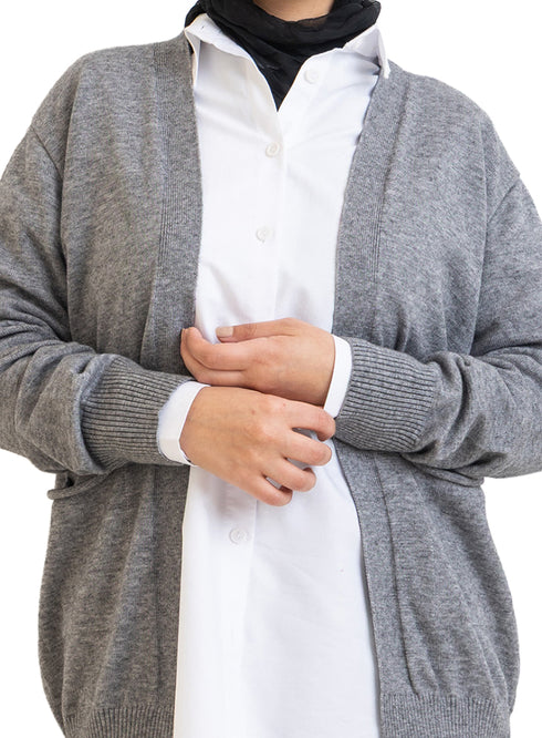 كارديجان سادة بزراير اندي - جراي