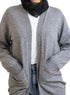 كارديجان سادة بزراير اندي - جراي