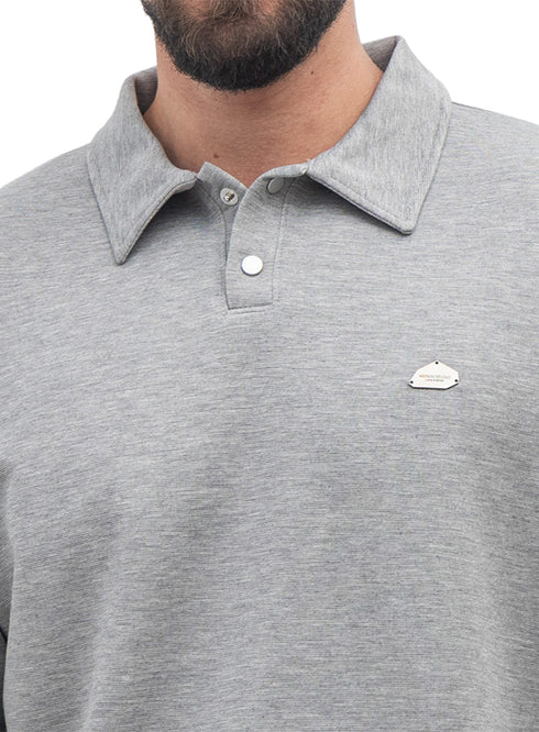 Grey Design 3071 NF-Polo Neck T-Shirt