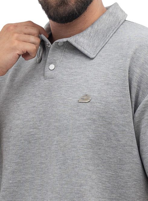 Grey Design 3071 NF-Polo Neck T-Shirt