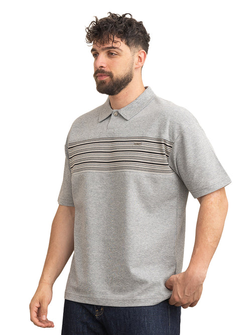 Grey Design 3074 NF-Polo Neck T-Shirt