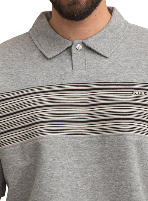Grey Design 3074 NF-Polo Neck T-Shirt
