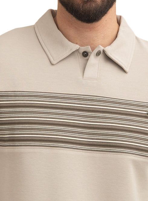 Grey Design 3076 NF-Polo Neck T-Shirt
