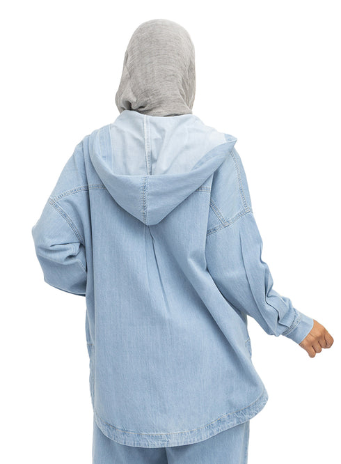 Ice Denim Cur.Shirt