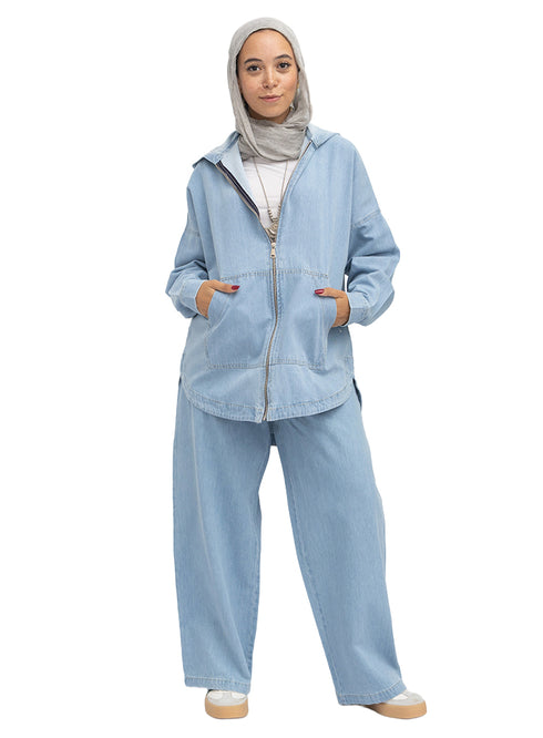 Ice Denim Cur.Shirt