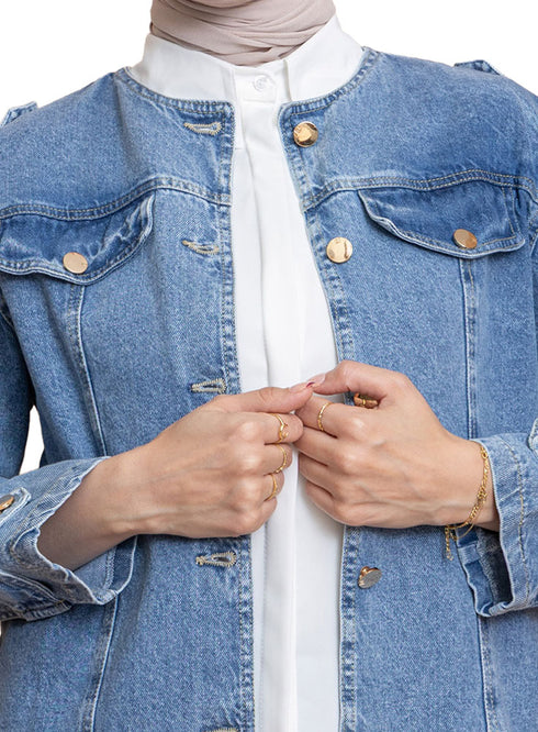 Ice Round Jacket Jeans