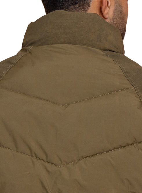 Khaki Puffer Jacket 6