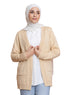 Latte Basic Pocket Cardigan