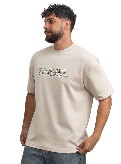 Latte Design 4025 NF-Round T-Shirt
