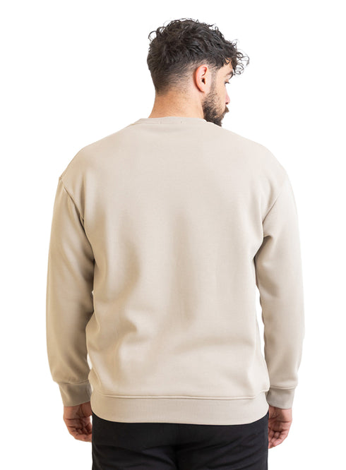 Latte Lined Over Size Sw-Round