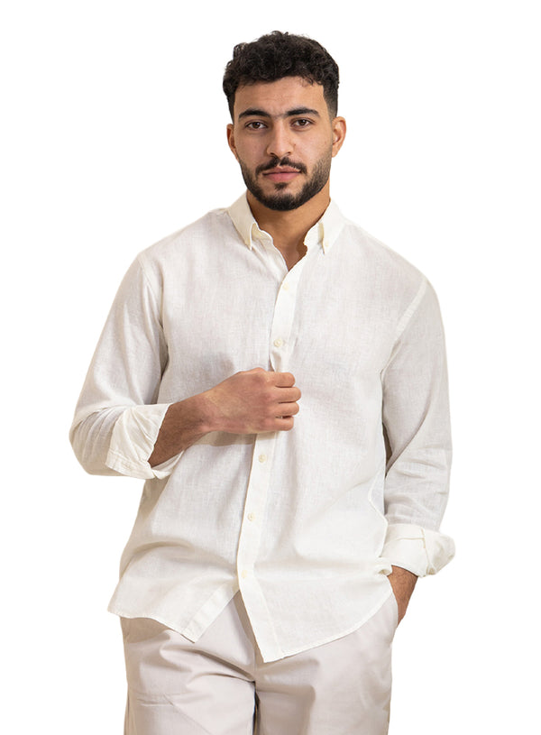 قميص كتان - لاتيه