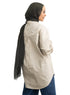 Latte Over Size Oxford Shirt