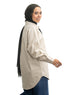 Latte Over Size Oxford Shirt