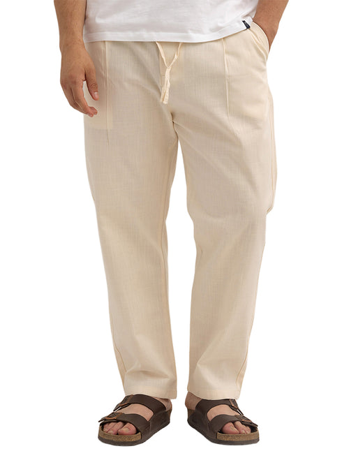 Latte linen Pant