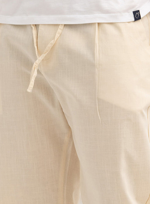 Latte linen Pant