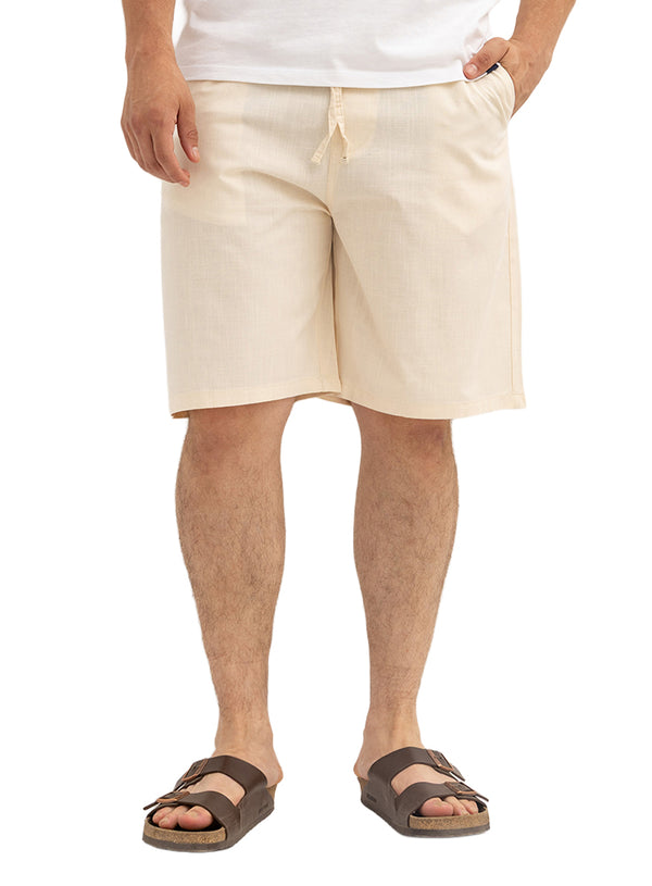 Latte linen short