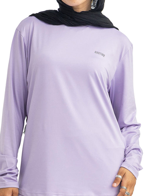 Lavender Sporting Long-Sleeve T-Shirt