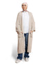 Light Latte Knit-Long Cardigan