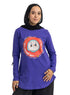 Light purple-Design 7 Printed Long-Sleeve