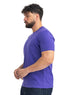 Light purple Relaxed Round T-Shirt