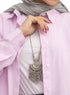 Lilac Linen Dress Shirt