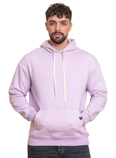 Lilac Over Size Hoodie