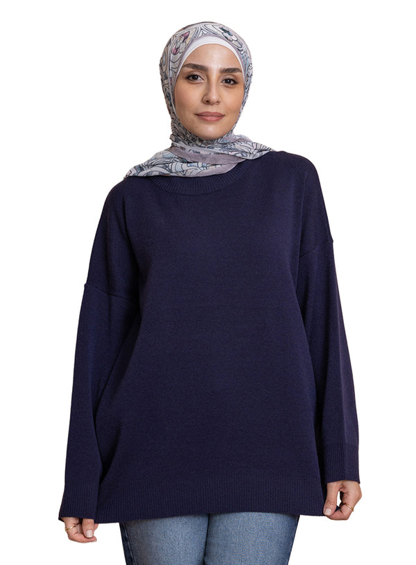 Medieval Blue Over Size Half Cool