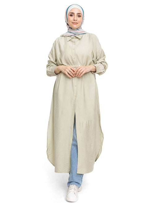 Mint Green RD-Long Shirt